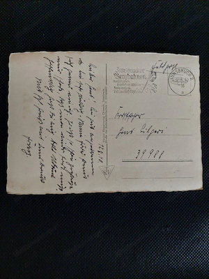 Historische Österreich Feldpostkarte 1940 Bild 2