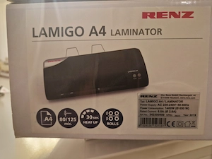 Renz Laminiergerät Lamigo A4 Bild 3