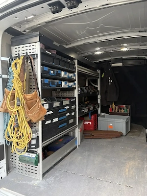 Sortimo Fahrzeugregal Ford Transit