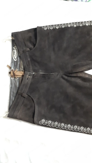 Damenlederhose Echt Leder Gr.40 Länge 75bis 80cm 3 mal getragen Euro 75.- Bild 2