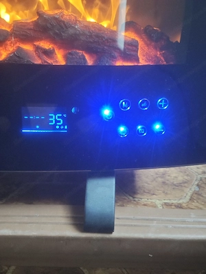 Elektro Heizung Kamin Bild 2