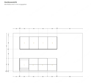 Ikea-Küche inkl. Edelstahl-Arbeitsplattte Bild 5