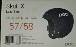 Schihelm Poc Größe L 57 58 Bild 5