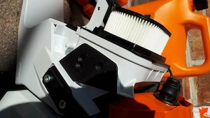 Motorsäge Stihl MS 881 RS und 75 cm Stihl Rollomatic ES Schiene. Bild 5