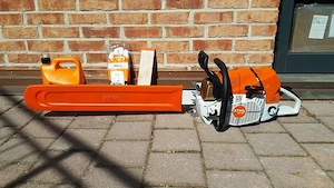 Motorsäge Stihl MS 881 RS und 75 cm Stihl Rollomatic ES Schiene. Bild 2