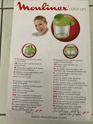 Moulinex Handreibe neu unbenutzt  Bild 2
