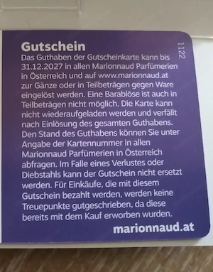 Gutschein Marionnaud Bild 2