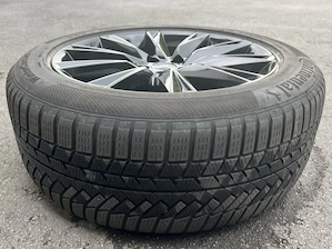 Komplett-Winterräder Continental 255 50 R 20 inkl. AUDI Alufelgen schwarz günstig zu verkaufen Bild 3