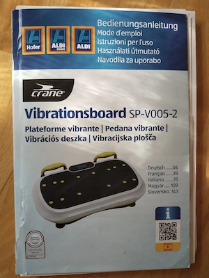 Vibrationsboard SP-V005-2 