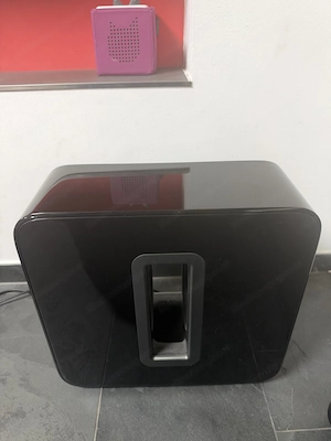 Sonos SUB Gen 1   Schwarz   leistungsstarker Subwoofer Bild 2