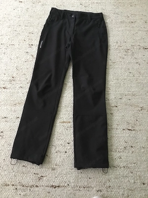 Neuwertige Softshell Damenschihose Gr. 38, schwarz, s.B+T. Bild 2