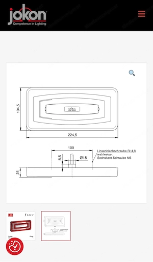 Jokon LED Leuchten Bild 2
