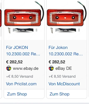 Jokon LED Leuchten Bild 3
