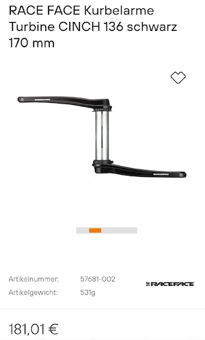 Race Face Turbine Cinch Crank Bild 5