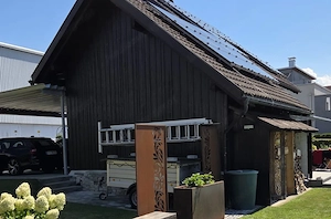 Schopf - Schuppen - Zubau - Ziegeldach neuwertig Bild 2