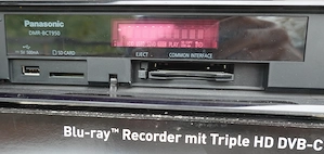 Panasonic Blu-ray Disc Recorder DMR-BCT950EG, 2 TB, High End, TOPZUSTAND, mit Originalverpackung  Bild 4