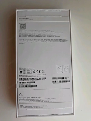 iPhone 18 Pro Max 512 GB   Polar   neuwertig Bild 4