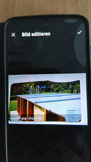 Poolabdeckung original verpackt Bild 2