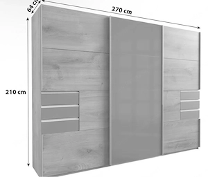 Schöner Schwarzer Schrank Bild 3