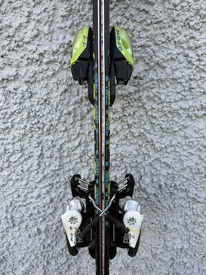 Twintips Ski K2 "Domain, 159 cm mit Bindung Head MOJO, Kanten frisch geschliffen Bild 2