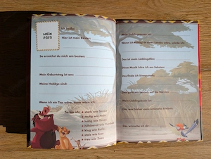 Freundebuch - Der König der Löwen Bild 3