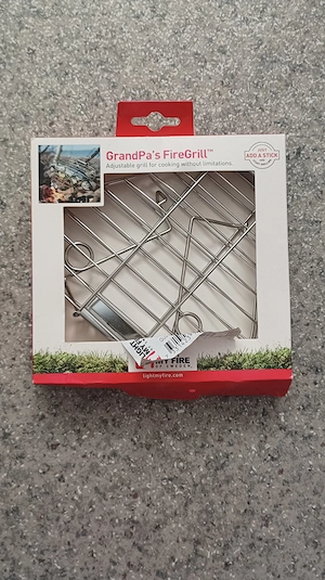 kleiner Outdoor-Grillrost 
