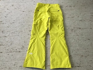 Neuwertige Damen-Schihose v.  The North Face , gelb, mit vielen Details Bild 2