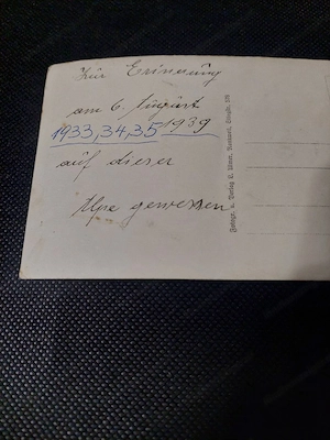 Historische Vorarlberger Postkarte Rarität  Bild 4