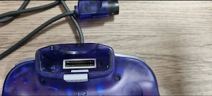 Nintendo N64 Purple tranparent Bild 3