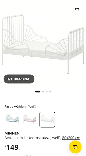 Kinderbett ausziehbar 