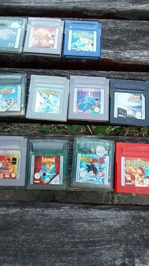 Gameboy Collor mit verschiedenen spielen Bild 2
