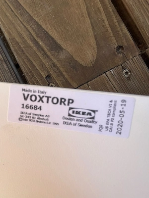 IKEA VOXTORP Schubladenfront   Mattweiß, 60   20 cm Bild 4