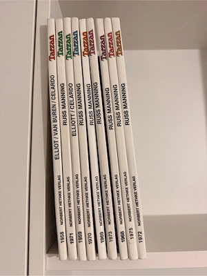 Tarzan Comics   9 Hefte aus den Jahren 1958 1975   Sammlerstücke