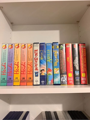 Große VHS-Videokassetten-Sammlung   Disney, Heidi, Kinderfilme & Klassiker Bild 3