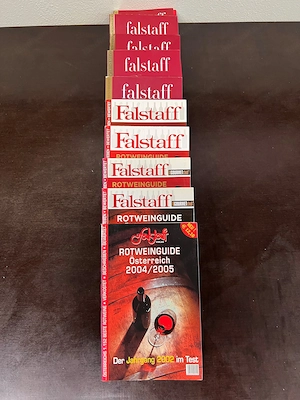 Falstaff Rotweinguide der JAhrgänge 2002 bis 2014 zu verschenken Bild 2