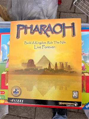 Pharaoh   PC-Strategiespiel   Aufbauspiel   Sierra Studios   Klassiker