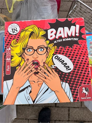 BAM! Ultra schmutzig!   Partyspiel ab 18 Jahren   Pegasus Spiele