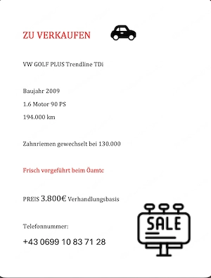 Vw Golf Plus Trendline Bild 4