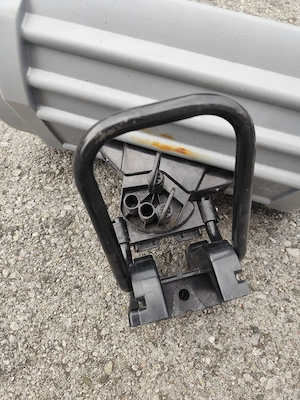 Schneeschild Trettraktor  Bild 4