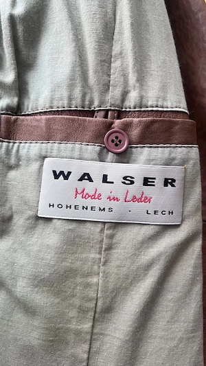 Echte Lederjacke  Mantel  Größe S 36 Bild 2