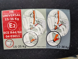 Sitzerhöhung für Kinder im Auto Bild 3