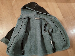 blaue hellblaue Walkjacke - Gr. 98 Bild 5