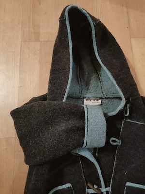 blaue hellblaue Walkjacke - Gr. 98 Bild 3