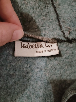 blaue hellblaue Walkjacke - Gr. 98 Bild 6