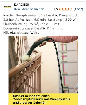 Kärcher Dampfreiniger  Bild 3