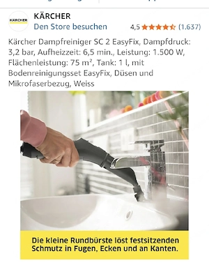 Kärcher Dampfreiniger  Bild 2