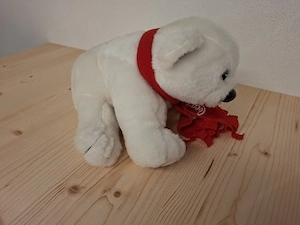 Coca-Cola Plüschtier Eisbär Bild 3