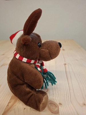 Coca-Cola Kuscheltier Rentier Weihnachten - Sammlerstück Bild 2