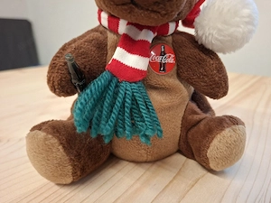 Coca-Cola Kuscheltier Rentier Weihnachten - Sammlerstück Bild 4