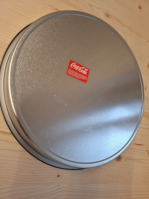 Coca-Cola Blechtablett im Retro-Design Bild 4